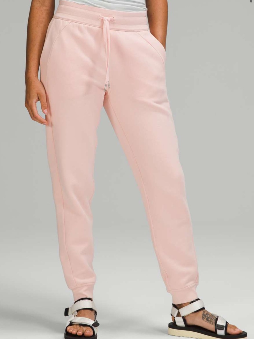Lululemon Scuba High-Rise Jogger Pink Mist Size 8